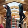 tiny house building at paul smith's college